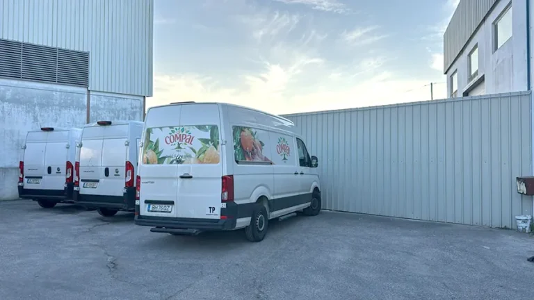 Carrinhas ON MOVE utilizadas na distribuição de mercadorias